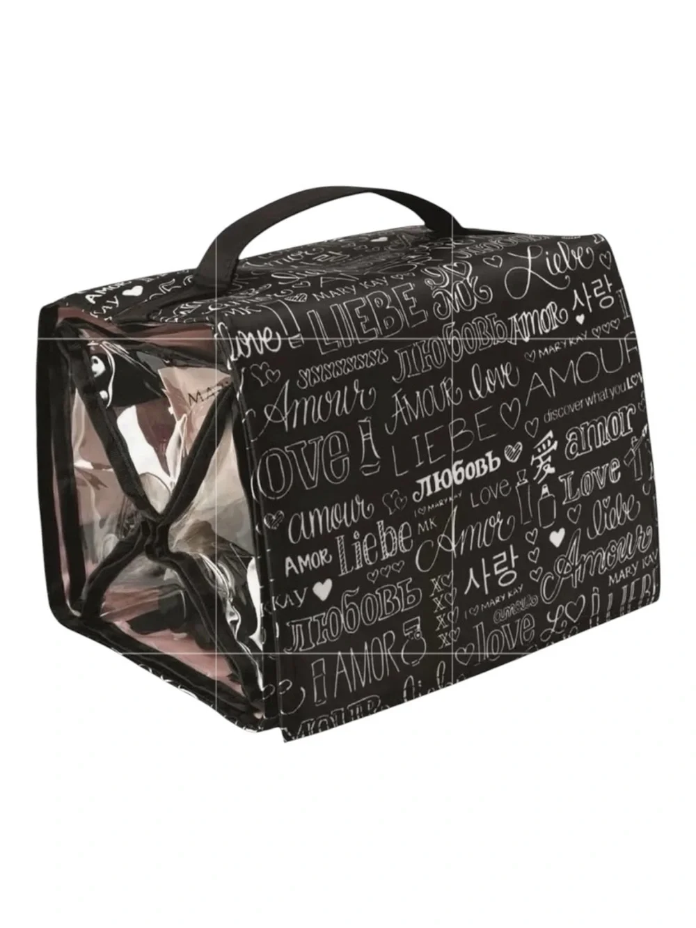 MARY KAY Travel Roll-Up Bag (Love Edition ) Multi-Compartment Organizer NWOT